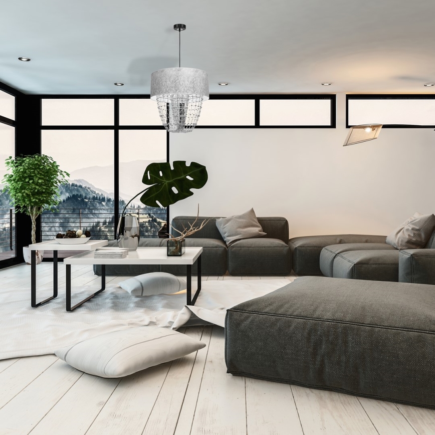 Candelabro num fio ALMERIA 1xE27/60W/230V