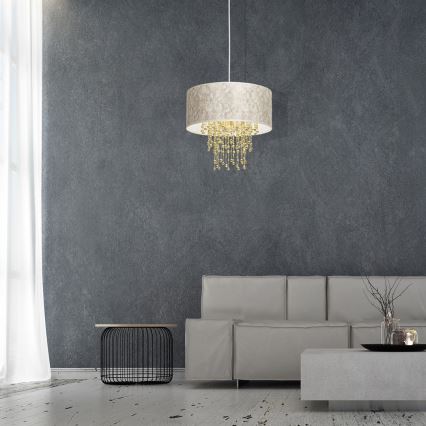 Candelabro num fio ALMERIA 1xE27/60W/230V