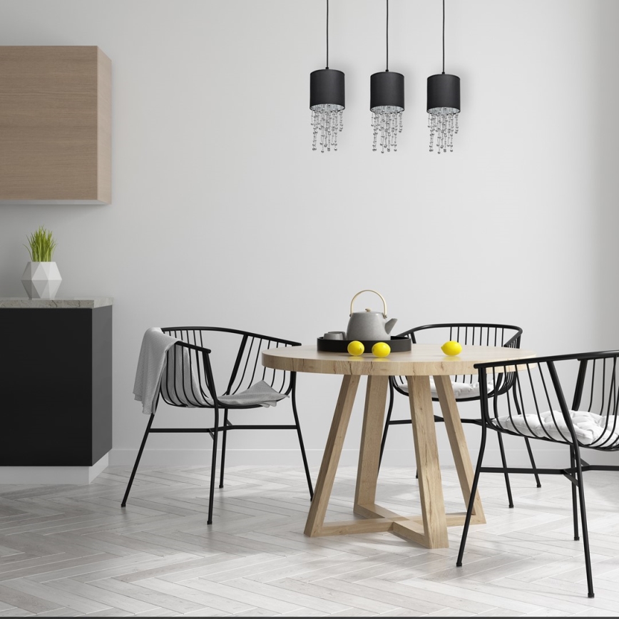 Candelabro num fio ALMERIA 3xE27/60W/230V