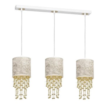 Candelabro num fio ALMERIA 3xE27/60W/230V