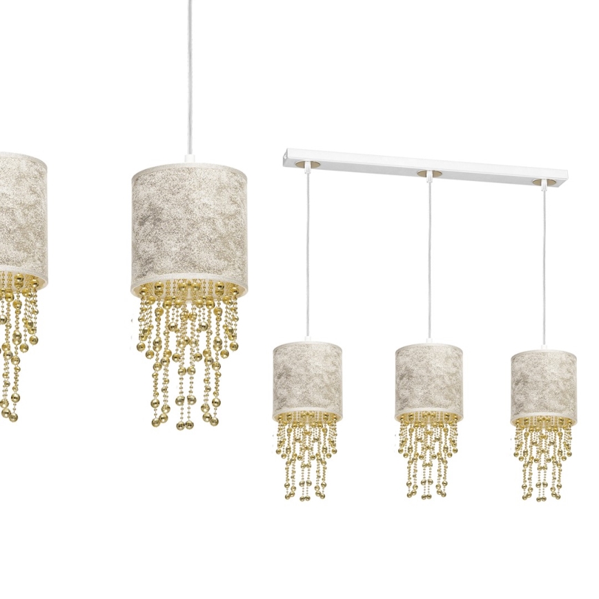 Candelabro num fio ALMERIA 3xE27/60W/230V