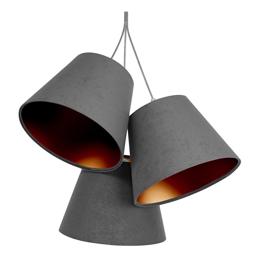 Candelabro num fio AMBROSIA 3xE27/60W/230V