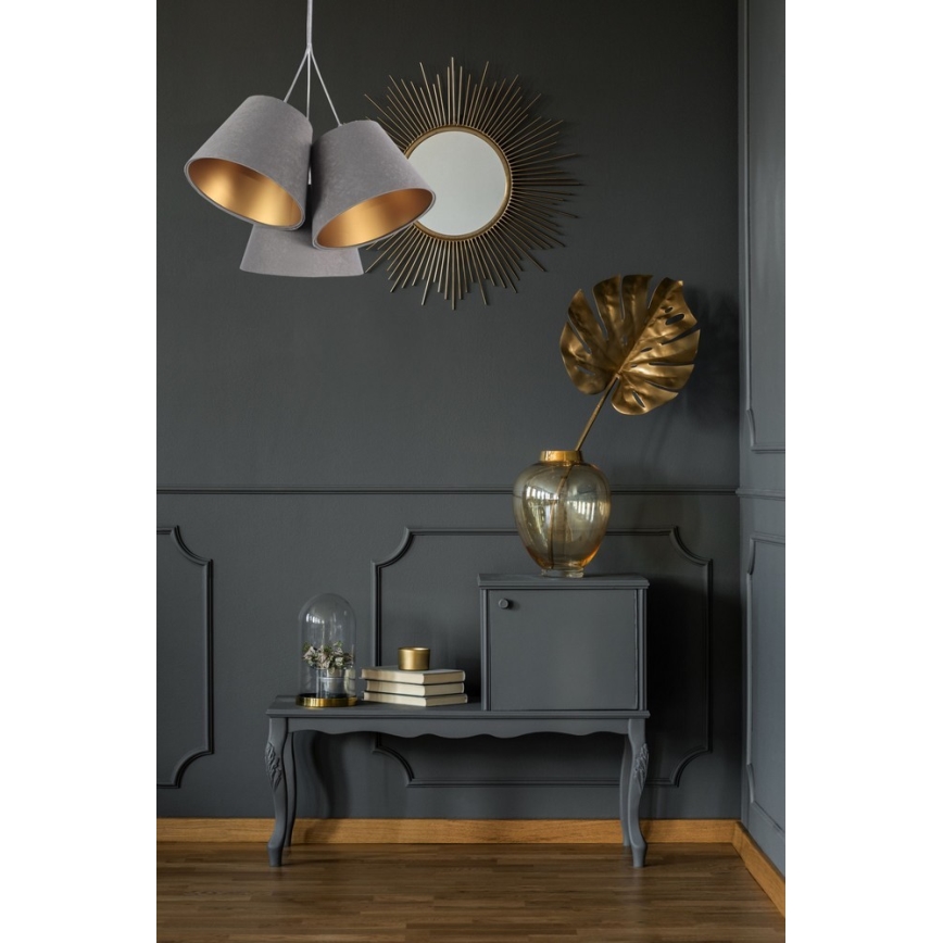 Candelabro num fio AMBROSIA 3xE27/60W/230V
