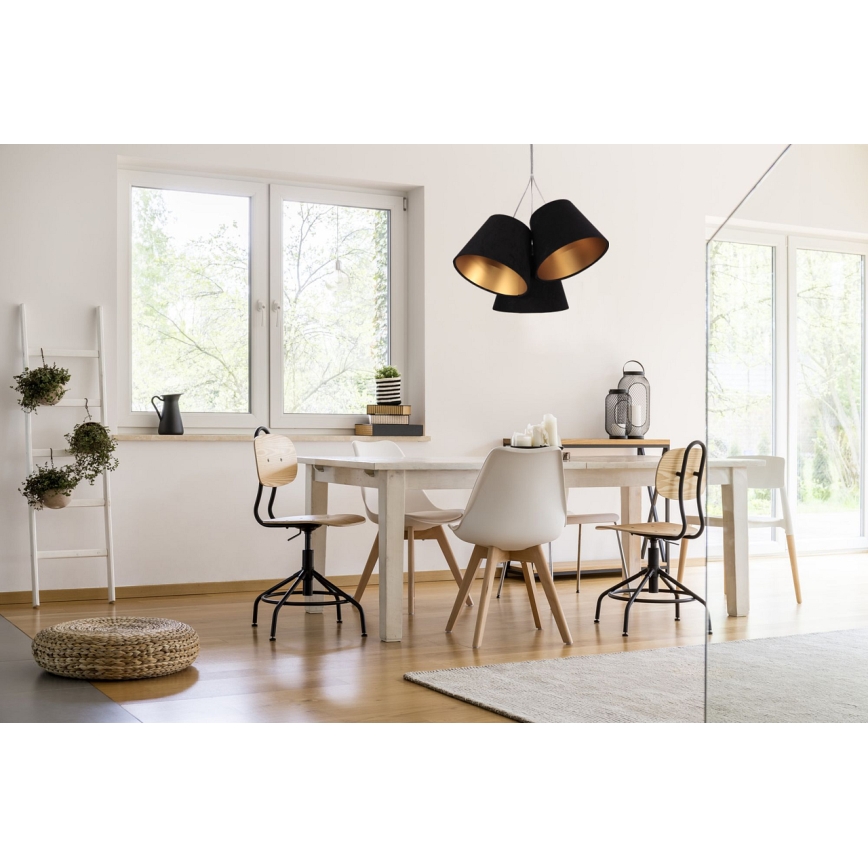 Candelabro num fio AMBROSIA 3xE27/60W/230V