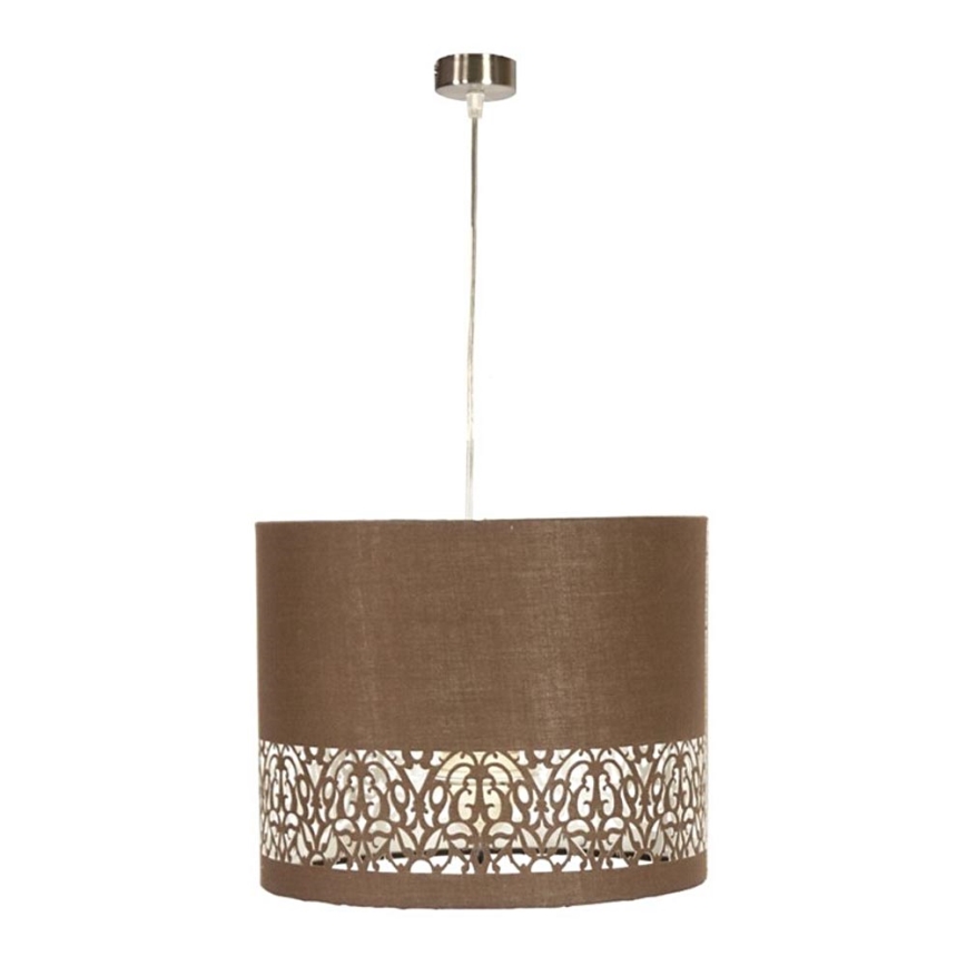 Candelabro num fio ARABESCA 1xE27/60W/230V castanho