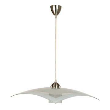 Candelabro num fio ARCADA cromo/branco