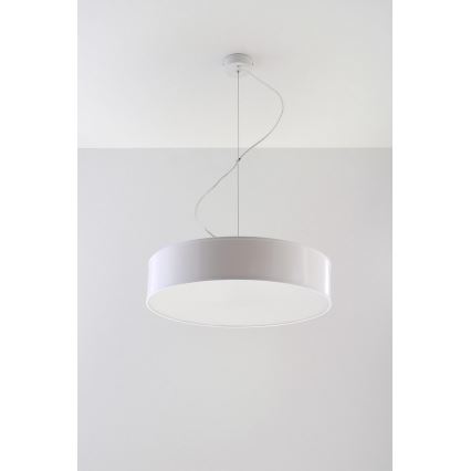 Candelabro num fio ARENA 45 3xE27/60W/230V branco