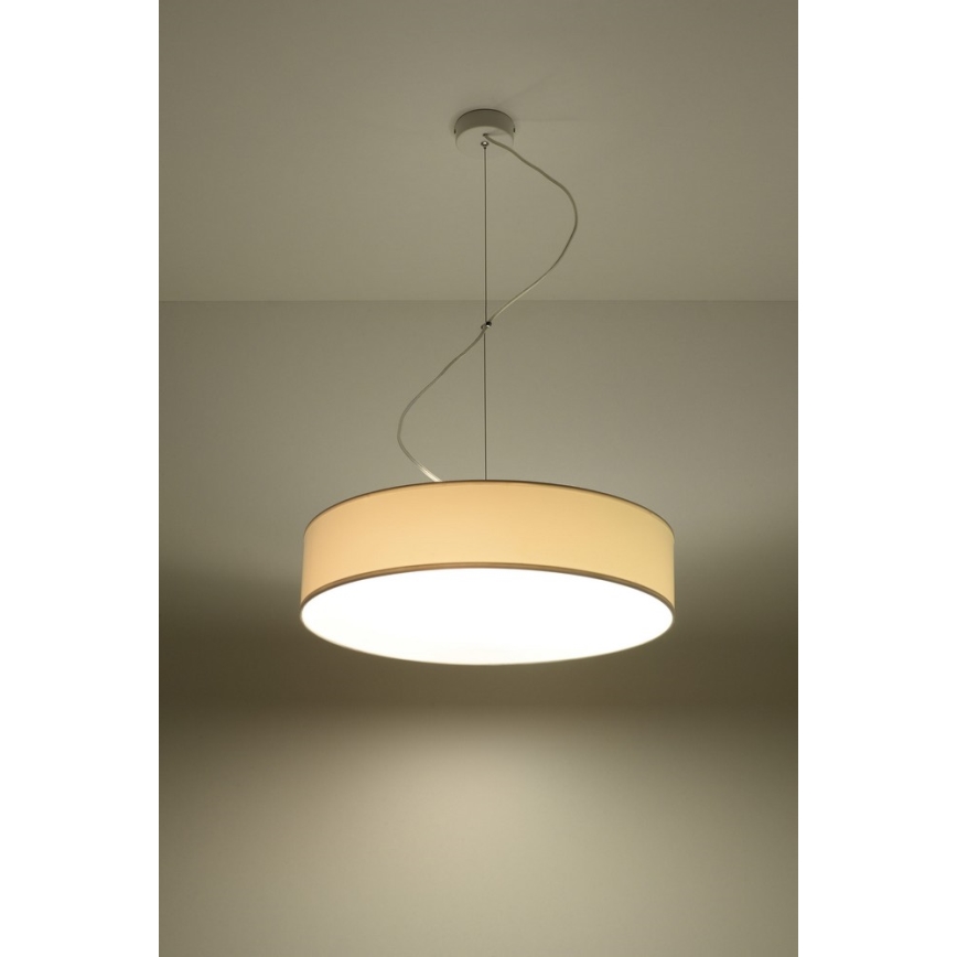 Candelabro num fio ARENA 45 3xE27/60W/230V branco