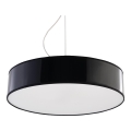 Candelabro num fio ARENA 45 3xE27/60W/230V preto antigo