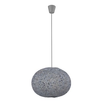 Candelabro num fio BACKAZ GRAY 1xE27/60W/230V