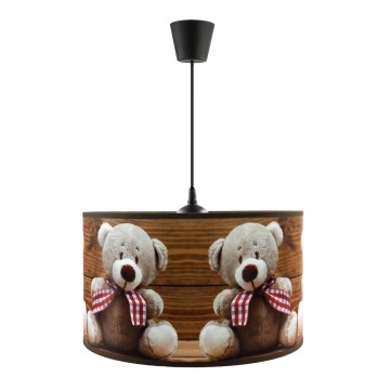 Candelabro num fio BEARS 1xE27/60W/230V