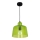 Candelabro num fio BELL 1xE27/60W/230V verde