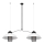 Candelabro num fio BJORN 2xE27/60W/230V