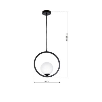Candelabro num fio BOSTON 1xE14/40W/230V
