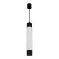 Candelabro num fio BRANCO MARBELO/PRETO 1xGU10/8W/230V