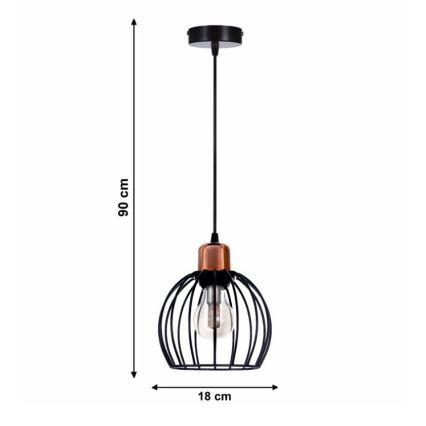 Candelabro num fio CELTA 1xE27/40W/230V