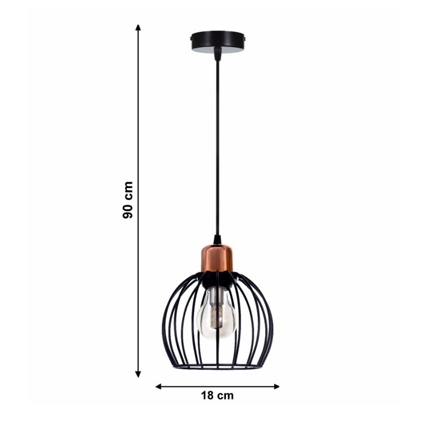 Candelabro num fio CELTA 1xE27/40W/230V