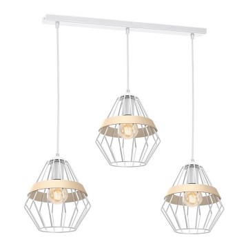 Candelabro num fio CLIF 3xE27/60W/230V