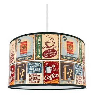 Candelabro num fio COFFEE 1xE27/60W/230V