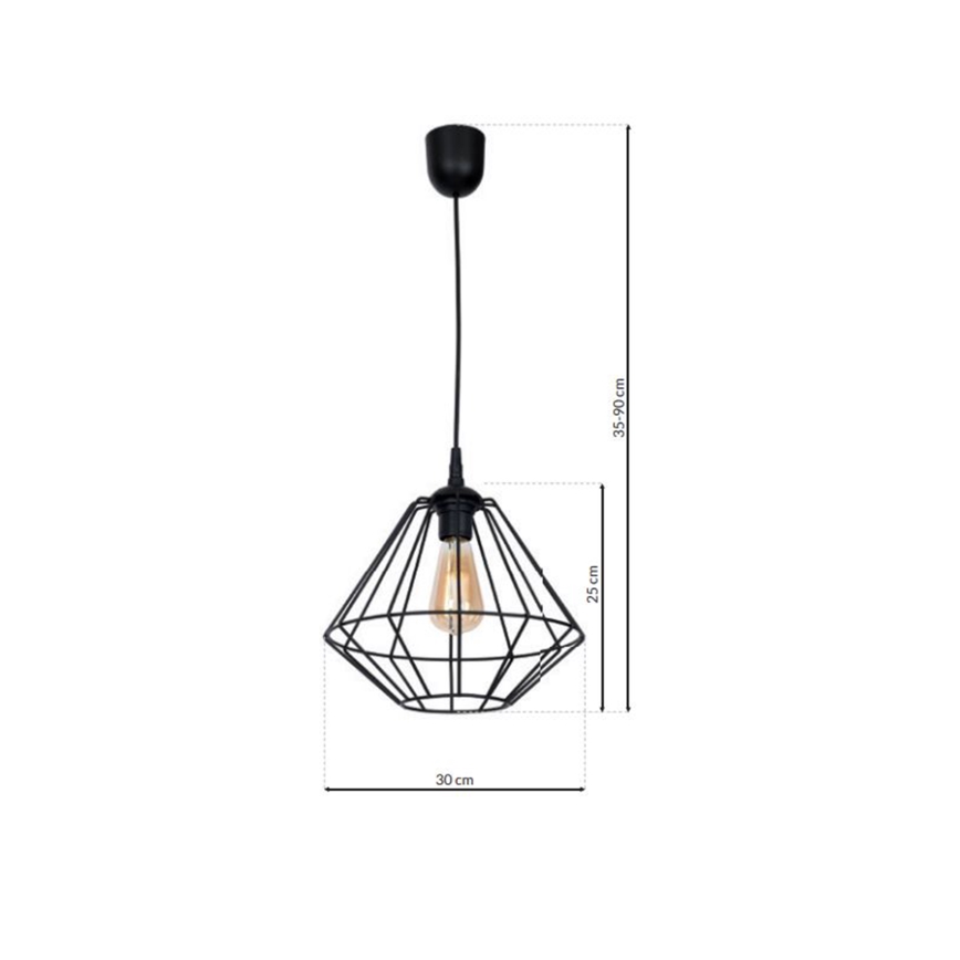 Candelabro num fio COLIN 1xE27/60W/230V