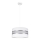 Candelabro num fio CORAL 1xE27/60W/230V branco