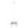 Candelabro num fio CORAL 1xE27/60W/230V branco