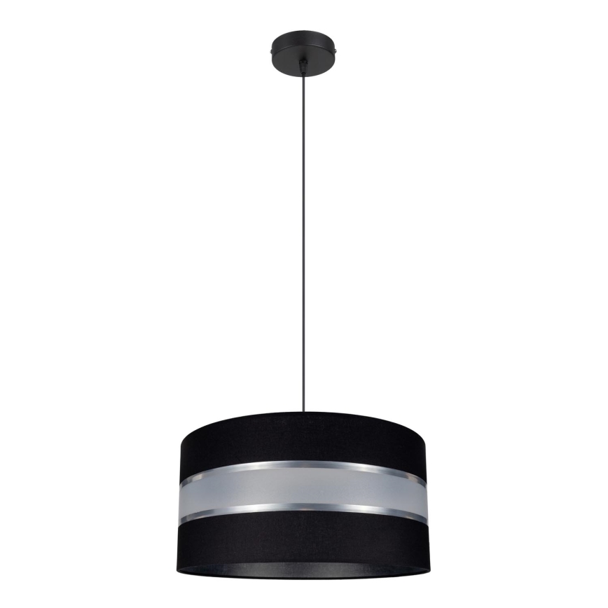 Candelabro num fio CORAL 1xE27/60W/230V preto antigo