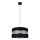 Candelabro num fio CORAL 1xE27/60W/230V preto antigo