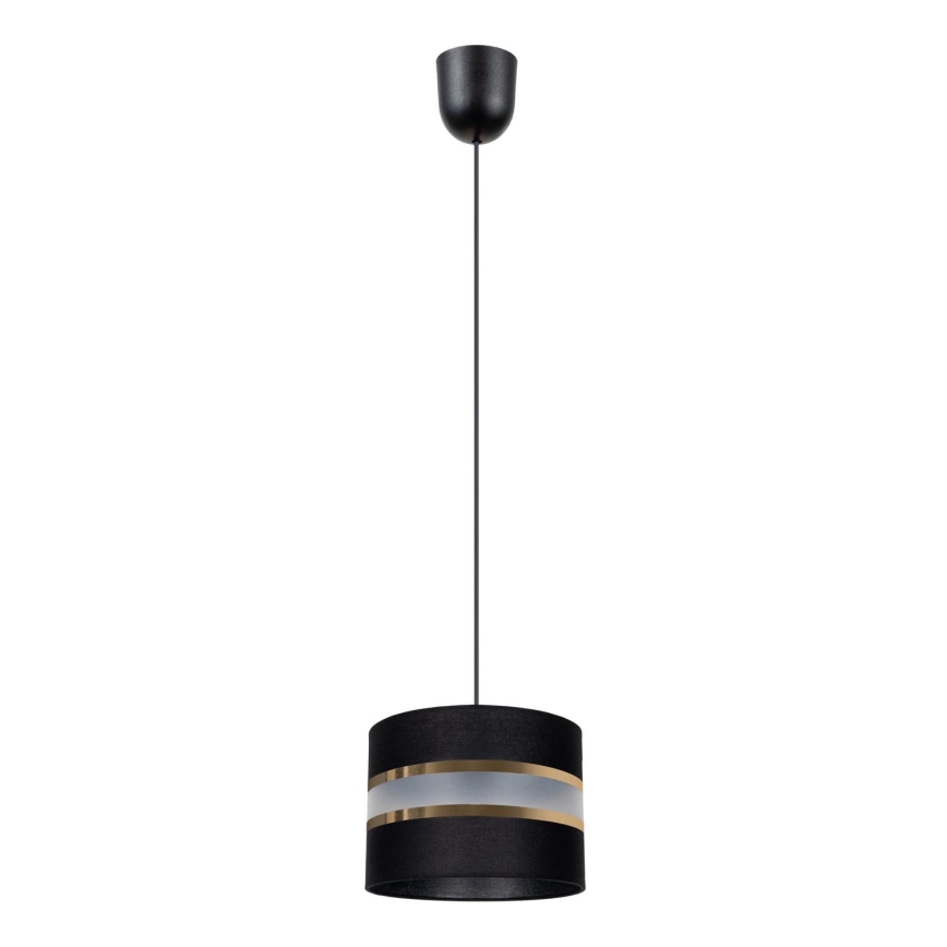 Candelabro num fio CORAL 1xE27/60W/230V preto antigo