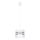 Candelabro num fio CORAL S 1xE27/60W/230V branco
