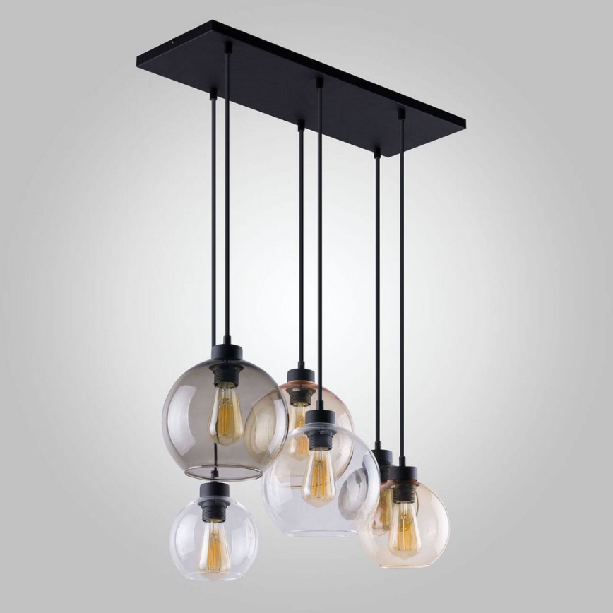 Candelabro num fio CUBUS 6xE27/60W/230V