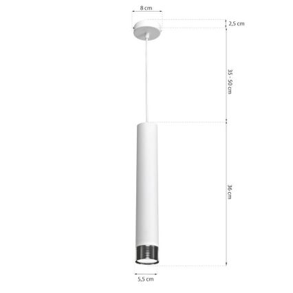 Candelabro num fio DANI 1xGU10/8W/230V