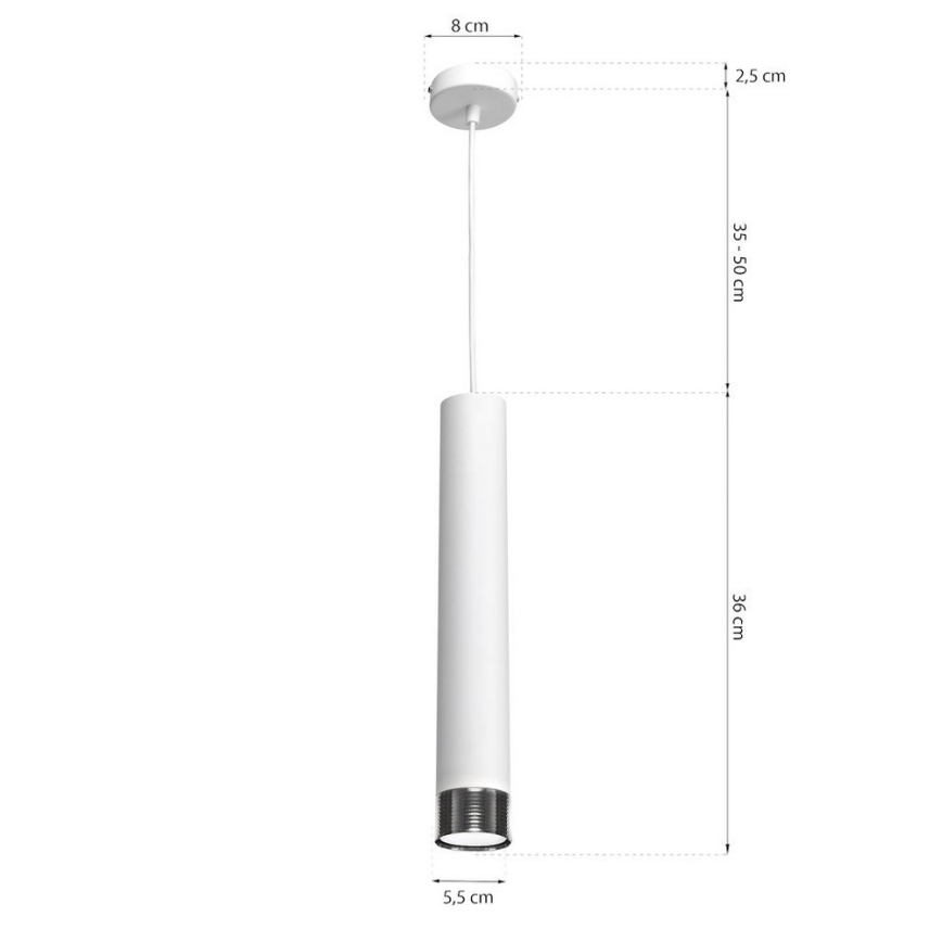 Candelabro num fio DANI 1xGU10/8W/230V