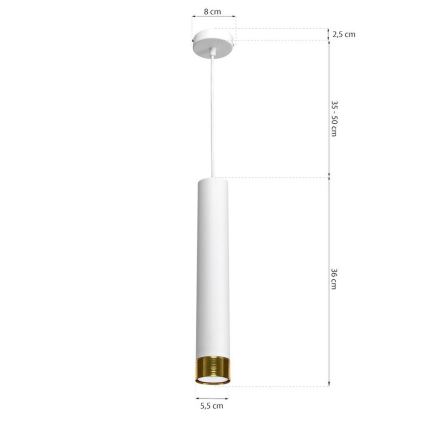 Candelabro num fio DANI 1xGU10/8W/230V