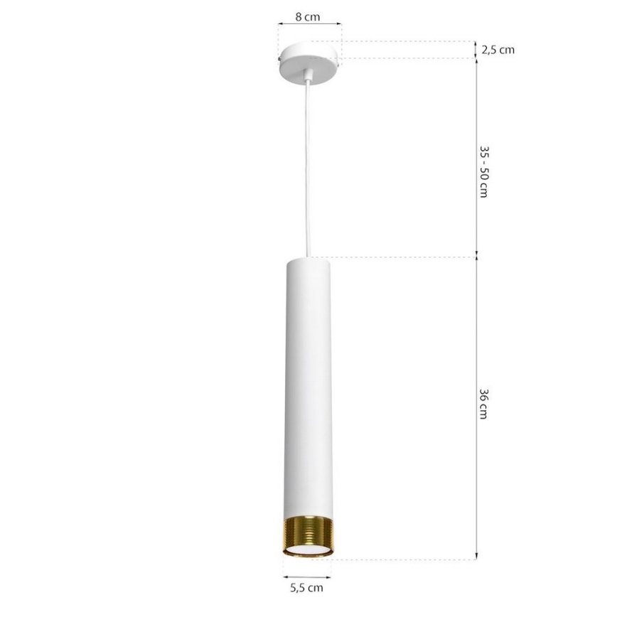 Candelabro num fio DANI 1xGU10/8W/230V