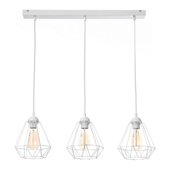 Candelabro num fio DIAMENT MINI 3xE27/60W/230V