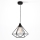 Candelabro num fio DIAMOND 1xE27/60W/230V 30 cm