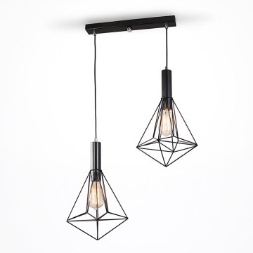 Candelabro num fio DIAMOND 2xE27/60W/230V