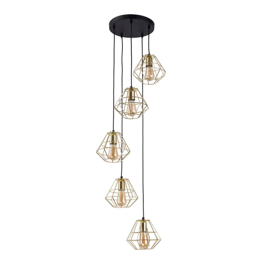 Candelabro num fio DIAMOND 5xE27/60W/230V