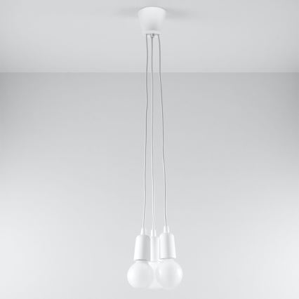 Candelabro num fio DIEGO 3xE27/60W/230V