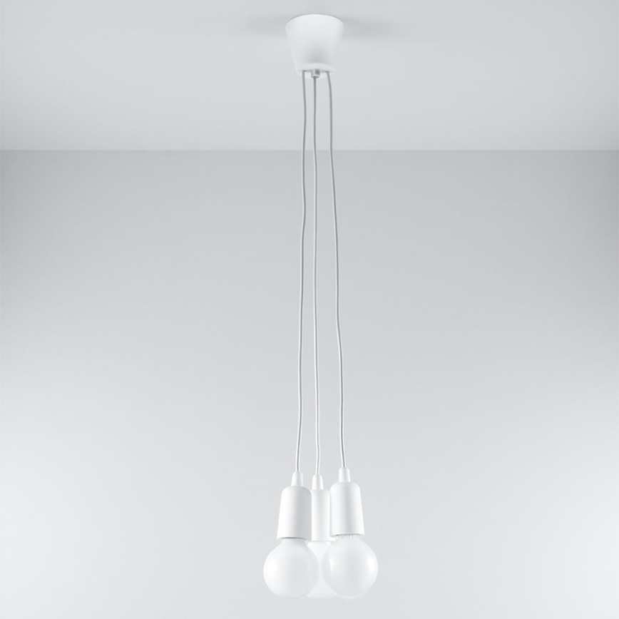 Candelabro num fio DIEGO 3xE27/60W/230V