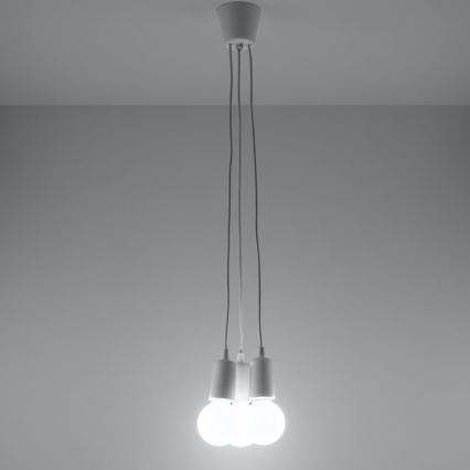 Candelabro num fio DIEGO 3xE27/60W/230V