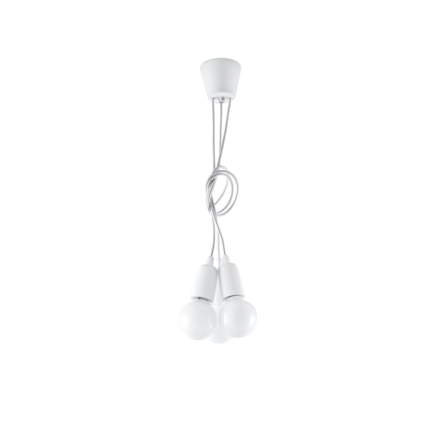 Candelabro num fio DIEGO 3xE27/60W/230V