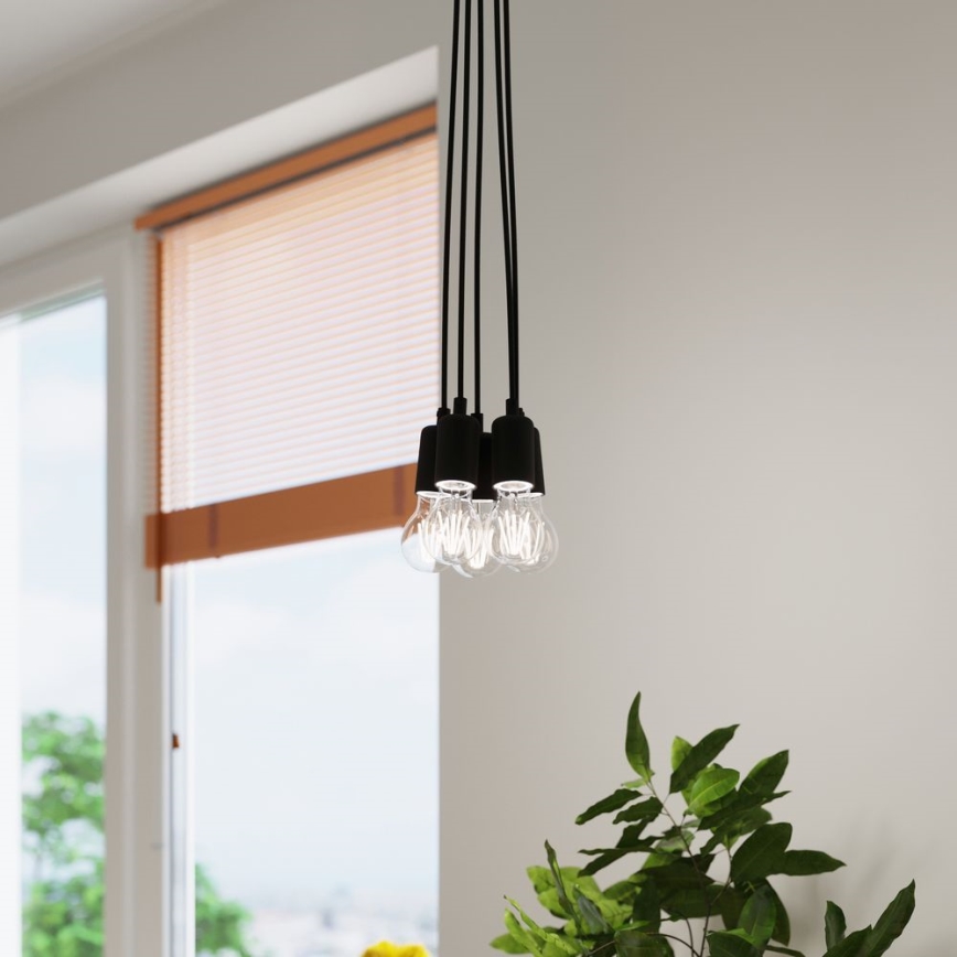 Candelabro num fio DIEGO 3xE27/60W/230V