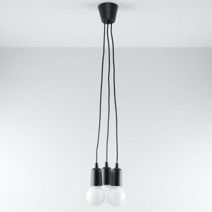 Candelabro num fio DIEGO 3xE27/60W/230V