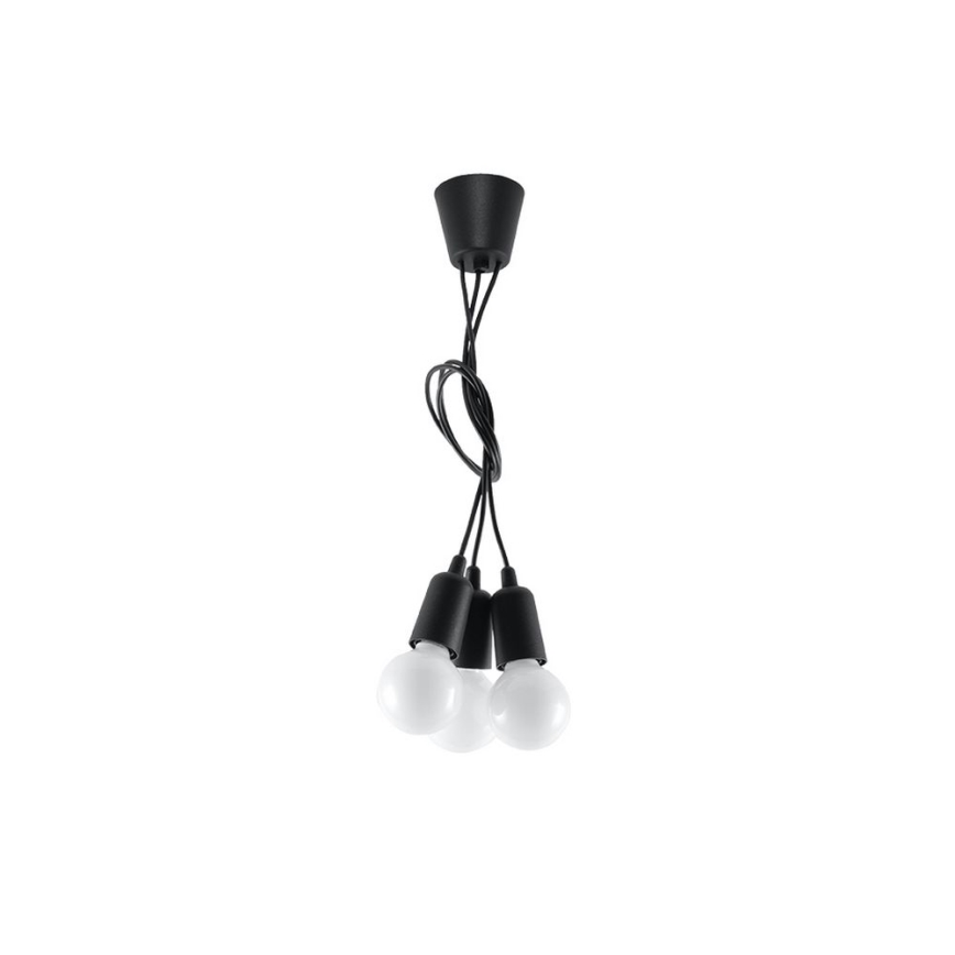 Candelabro num fio DIEGO 3xE27/60W/230V