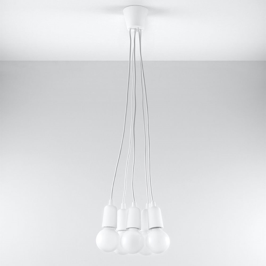 Candelabro num fio DIEGO 5xE27/60W/230V