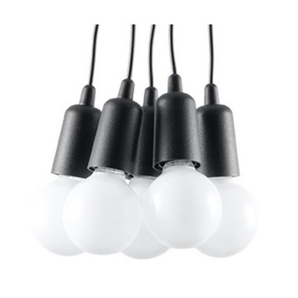 Candelabro num fio DIEGO 5xE27/60W/230V
