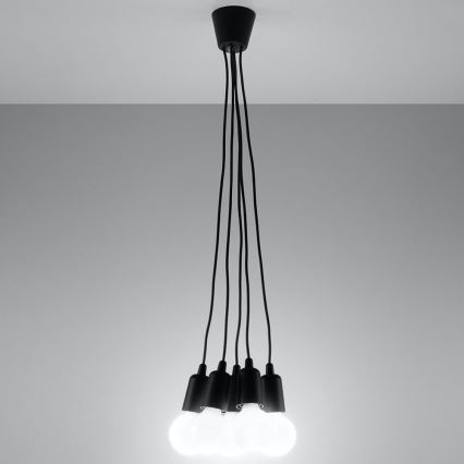 Candelabro num fio DIEGO 5xE27/60W/230V