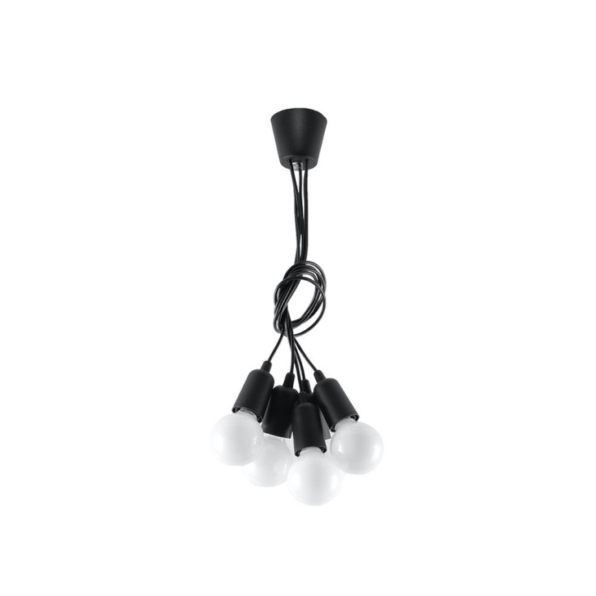 Candelabro num fio DIEGO 5xE27/60W/230V